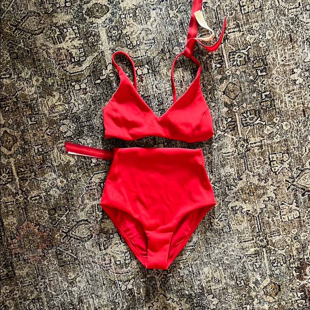 Red Bikini Set